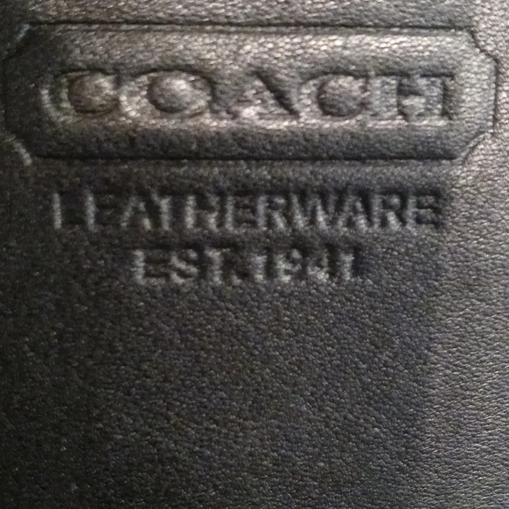 💝Coach Black leather purse Authentic - Picture 8 of 15